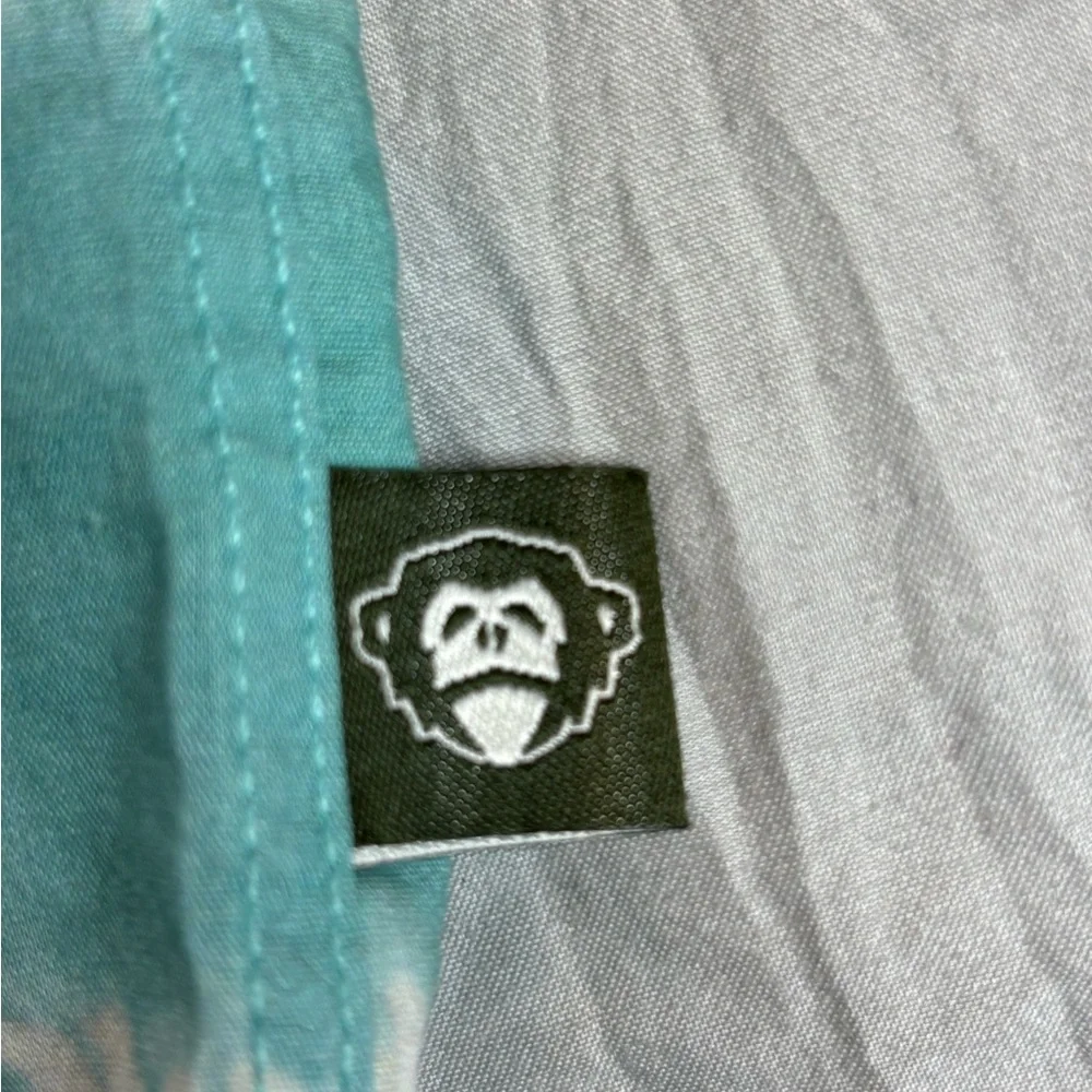 Howler Brothers San Gabriel Shirt‎ Hazy Horizon Seaspray Green Tie Dye